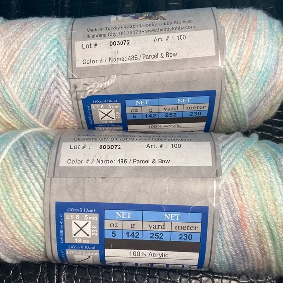 2 NWT 10 oz / 184g I Love This Yarn Super Soft Super Savings 100% Acrylic - Picture 2 of 6